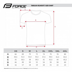 Tricou ciclism Force MTB X5 albastru/rosu L - Img 2
