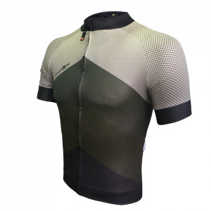 Tricou Ciclism FUNKIER Piacenza-2 Pro Men (S/S) - Olive Green M - Img 3