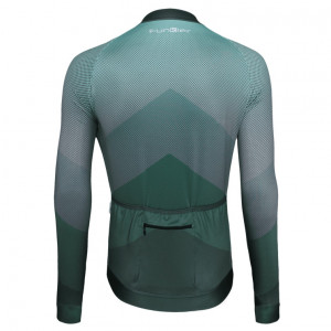 Tricou Ciclism FUNKIER Piacenza-L-2 Pro Men (L/S) - Ocean Green 2XL - Img 3