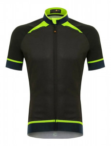 Tricou Ciclism FUNKIER Volterra Men Elite (S/S) - Negru M
