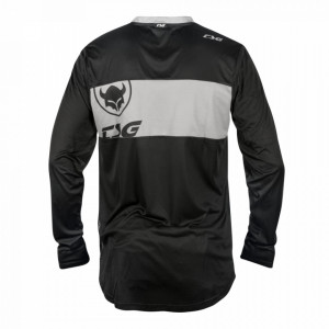 Tricou Ciclism TSG Waft (L/S) - Black Grey XL - Img 2