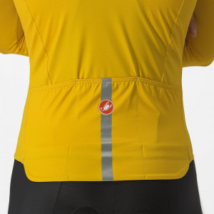 Tricou cu maneca lunga Castelli PRO Thermal Mid LS, Galben, XL - Img 4