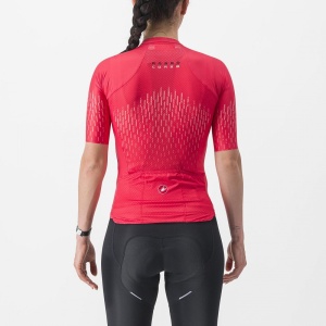 Tricou cu maneca scurta Castelli Aero PRO W, de dama, Portocaliu, S - Img 2