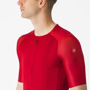 Tricou cu maneca scurta Castelli Aero Race 7.0, Rosu, XXXL - Img 5