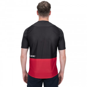 TRICOU CUBE EDGE ROUND NECK JERSEY S/S BLACK RED M - Img 2