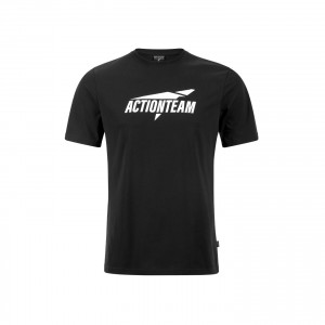 TRICOU CUBE ORGANIC T-SHIRT ACTIONTEAM BLACK S
