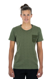 TRICOU CUBE ORGANIC WS T-SHIRT PEDAL OLIVE XS - Img 2