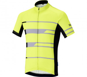 TRICOU SHIMANO SHIMANO TEAM SHORT SLEEVE NEON YELLOW (SS18)