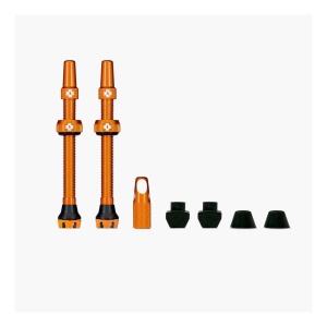 Valve tubeless Muc-Off Tubeless Valves V2 44mm Portocalii