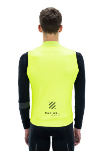 VESTA CUBE BLACKLINE SOFTSHELL GILET SAFETY BLACK N NEON YELLOW S - Img 3