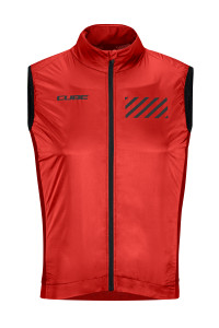 VESTA CUBE TEAMLINE GILET RED M