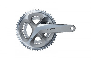 ANGRENAJ PEDALIER SHIMANO 105 FC-R7000 50X34T BRAT 170MM PT. 11 VIT. PE SPATE HOLLOWTECH 2 FARA CG FARA BUTUC PEDALIER ARGINTIU AMBALAT IND.