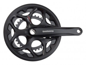 ANGRENAJ PEDALIER SHIMANO A070 FC-A070 50X34 BRAT 170MM PT. 7/8 VIT. PE SPATE CU CG FARA SURUBURI AMBALAT IND.