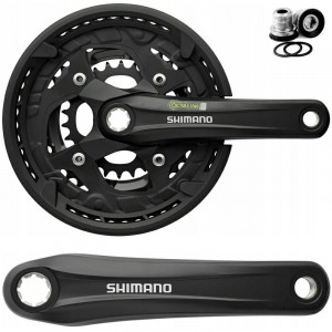 Angrenaj Pedalier SHIMANO Alivio 3 x 9V Octalink 22-32-44T 175 mm - Img 2