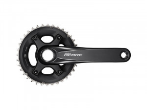 ANGRENAJ PEDALIER SHIMANO DEORE FC-M6000-2 34-24T BRAT 175MM PT. 10 VIT. PE SPATE 2-PCS FC FARA CG FARA BUTUC PEDALIER AMBALAT IND.