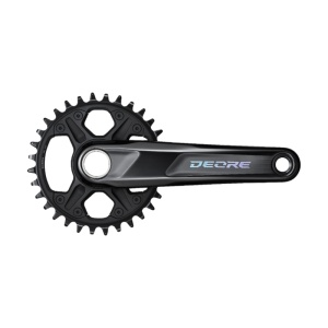 ANGRENAJ PEDALIER SHIMANO DEORE FC-M6120-1 PT. 12-VIT. 2-PCS FC 170MM 30T FARA CG FARA BB PARTS PT. CHAIN LINE 55MM AMBALAT IND.