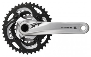 ANGRENAJ PEDALIER SHIMANO DEORE XT FC-M782-S 40X30X22T BRAT 170MM PT. 10 VIT. PE SPATE HOLLOWTECH 2 INCL. BUTUC PEDALIER ARGINTIU AMBALAT IND.