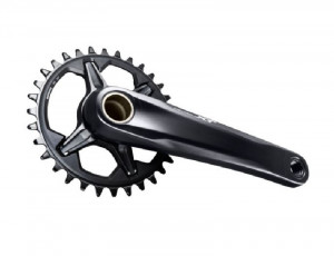 ANGRENAJ PEDALIER SHIMANO DEORE XT FC-M8100-1 FARA FOAIE BRAT 170MM PT. 12 VIT. PE SPATE HOLLOWTECH 2 FARA BB PT. CHAINLINE 52MM FARA TL-FC41 AMBALAT IND.
