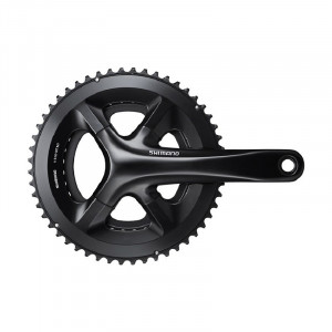 ANGRENAJ PEDALIER SHIMANO FC-RS510 52X36T BRAT 170MM PT. 11 VIT. PE SPATE 2-PCS FC FARA CG FARA BUTUC PEDALIER NEGRU AMBALAT IND.