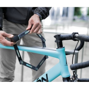 Antifurt bicicleta Abus 5700/100 Bordo Big uGrip + SH, lime - Img 4