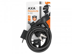 Antifurt Cablu AXA Resolute 8mm/180cm - Black - Img 2