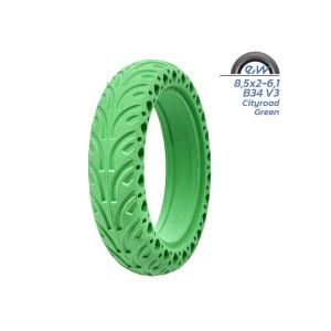 Anvelopa plina trotineta Model V3 8.5×2 pentru Xiaomi - Verde