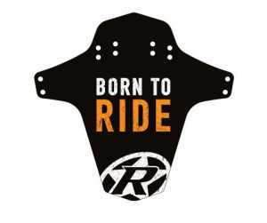 Aparatoare Reverse Born to Ride negru/alb/orange - Img 2