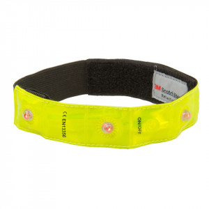 Banda Reflectorizanta M-WAVE WRAP FLASH 4 LED-uri