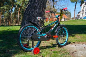 Bicicleta copii mtb ULTRA Kidy 20 V-Brake - Negru | 6-8 ani - Img 4