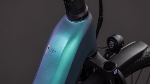 BICICLETA ELECTRICA CUBE KATHMANDU HYBRID EXC 800 EASY ENTRY SMARAGDGREY PRISM 2026 50 cm - Img 2