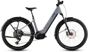 BICICLETA ELECTRICA CUBE REACTION HYBRID RACE 800 FE EASY ENTRY VULCAN ORANGE 2026 cadru XL (22") - roti 29