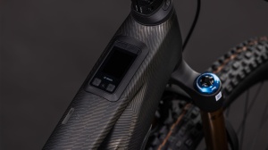 BICICLETA ELECTRICA CUBE STEREO HYBRID ONE44 HPC SLT 800 CARBONGRID CHROME 2026 cadru S (16") - roti 27.5 - Img 2