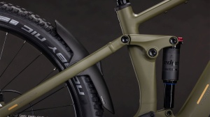 BICICLETA ELECTRICA CUBE STEREO HYBRID ONE44 PRO 800 DUSTYOLIVE GOLD 2026 cadru XL (22") - roti 29 - Img 3