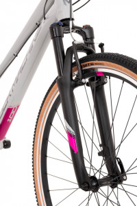 Bicicleta Rock Machine Crossride 100 Lady 29 Gloss Grey/Grey/Crimson 19.0 - (L) - Img 5