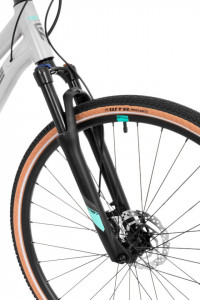 Bicicleta Rock Machine Crossride 300 Lady 29 Gri/Verde M-17 - Img 2