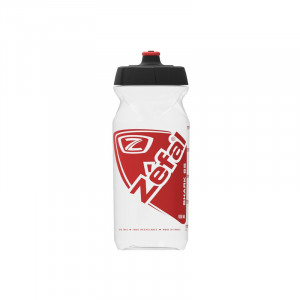 Bidon ZEFAL Shark 65 Grip-Cap 650ml - Transparent/Red
