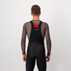Bluza de corp Castelli Miracolo Wool LS, Antracit, M - Img 3