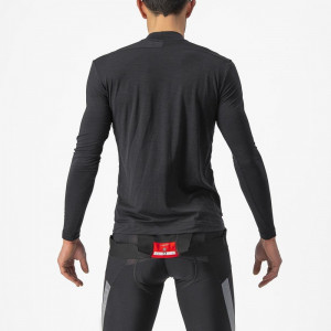Bluza de corp cu maneca lunga Castelli Bandito Wool LS Negru XL - Img 1