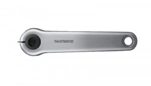 BRAT PEDALIER SET SHIMANO STEPS FC-E6100 175MM FARA FOAIE INCL. SURUBURI DE FIXARE COMPATIBIL CHAINCASE NEGRU AMBALAT IND.