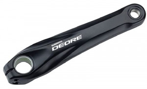 BRAT PEDALIER SHIMANO FC-M610 STANGA 170MM NEGRU