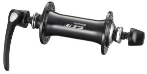 BUTUC FATA SHIMANO 105 HB-5700-L 36H QR 133MM NEGRU OLD 100MM AX 108MM (M10) NEGRU AMBALAT IND.