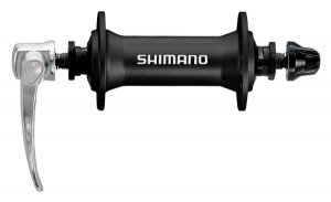 BUTUC FATA SHIMANO ALIVIO HB-M430 36H QR:133MM(ARGINTIU) 100X108MM(M9) SHIMANO LOGO NEGRU AMBALAT IND.