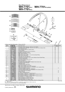 CAPAT BUTUC SHIMANO WH-7701 - Img 2
