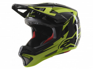 Casca Alpinestars Missile tech Airlift Black/yellow Fluo XL (61-62 cm) - Img 2