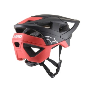 Casca Alpinestars Vector Pro Atom Negru/Rosu mat M (55-59 cm) - Img 2