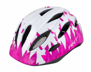 Casca Force Ant Junior, alb-roz, XXS-XS (44-48 cm)