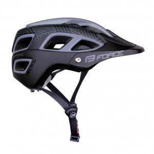 Casca Force Aves MTB E-bike, Gri/Negru Mat L-XL (58-61 cm) - Img 7