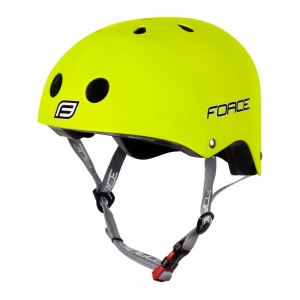 Casca Force BMX fluorescent lucios S-M (54-58 cm)