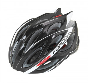 Casca Force Bull negru/alb L-XL (58-61 cm) - Img 2