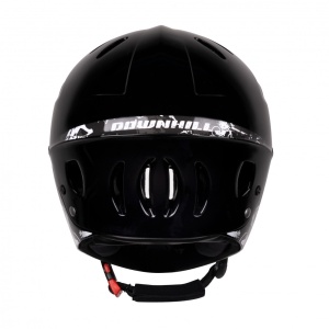 Casca Force Downhill Junior negru lucios S-M (54-58 cm) - Img 5